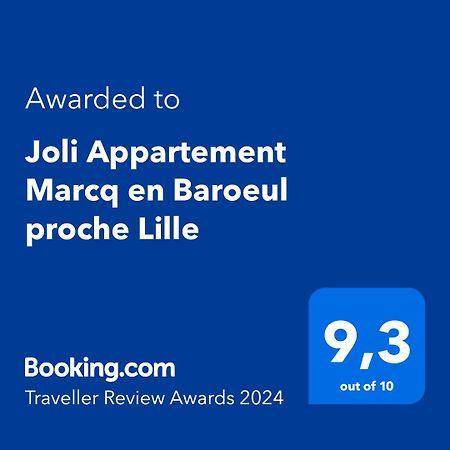 Joli Appartement Marcq En Baroeul Proche Lille 외부 사진