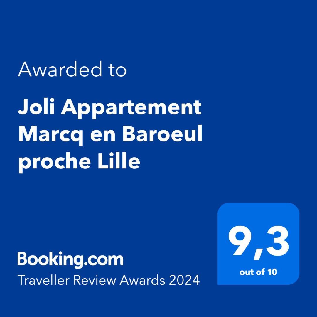 Joli Appartement Marcq En Baroeul Proche Lille 외부 사진